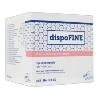 dispoFine Injection Needles 18G 1.2x40mm 100 pcs. sterile needle ZARYS — zdjęcie 1