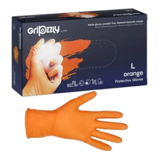 Gripzzly NITRILE GLOVES THICK STRONG 50 pcs L — zdjęcie 1