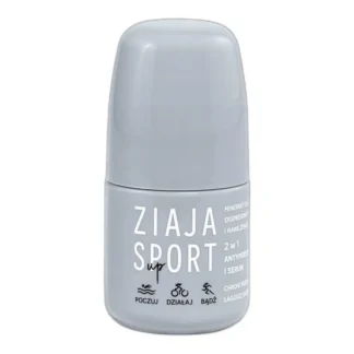 ZIAJA SPORT 2 in 1 Antiperspirant and Serum 60ml Protection Against Sweat Soothi — zdjęcie 1